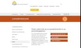 
							         SCAB Portal Loonadministratie - SCAB								  
							    