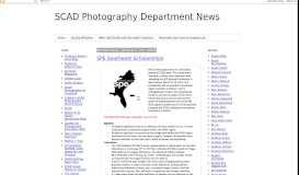 
							         SCAD Photography Department News: October 2014								  
							    