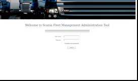 
							         Scania Fleet Management Administration Tool								  
							    