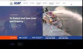 
							         SCDF Home Page								  
							    