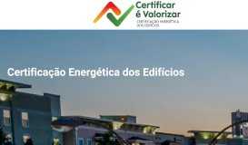 
							         SCE - Sistema de Certificação Energética dos Edifícios								  
							    
