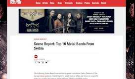 
							         Scene Report: Top 10 Metal Bands from Serbia - Metal Injection								  
							    