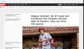 
							         Scenes from Cooperstown -- How an 87-year-old St. Louis Cardinals ...								  
							    