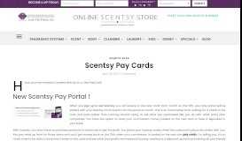 
							         Scentsy Pay Cards | Scentsy pay portal - Scentsy - Online Store								  
							    