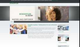 
							         Schaeffler Academy								  
							    