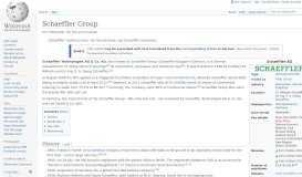 
							         Schaeffler Group - Wikipedia								  
							    