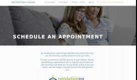 
							         Schedule an Appointment | Precision Family Eyecare Vision Center								  
							    