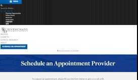 
							         Schedule an Appointment Provider - Riverchase Dermatology								  
							    