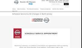 
							         Schedule Auto Service & Oil Changes Online at Route 46 ...								  
							    