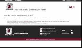 
							         Schedule Change Requests - Rancho Buena Vista High School								  
							    