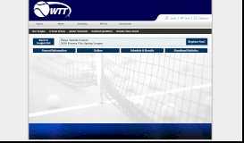 
							         Schedule & Results - WTT Recreational Leagues								  
							    