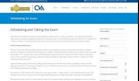 
							         Scheduling An Exam - Software Certification								  
							    