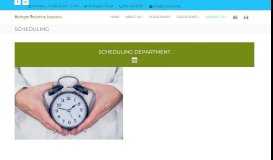 
							         SCHEDULING – Harlingen Pediatrics Associates								  
							    