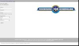 
							         scheduling.foxwoods.com								  
							    