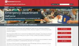 
							         SCHHS Emergency: Staff Portal								  
							    