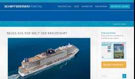 
							         Schiffsreisenportal: Schiffsreisen - Nachrichten aus der Welt der ...								  
							    