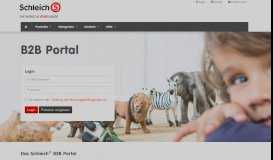 
							         Schleich® B2B Portal: Portal for Business Partners								  
							    