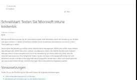 
							         Schnellstart: Testen Sie Microsoft Intune kostenlos | Microsoft Docs								  
							    