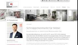 
							         Schnäppchenmarkt für Möbel - Garant Gruppe								  
							    