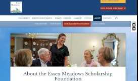 
							         Scholarship Foundation | Essex Meadows Lifecare Retirement ...								  
							    