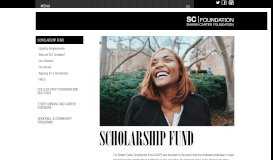 
							         Scholarship Fund | Shawn Carter Foundation								  
							    