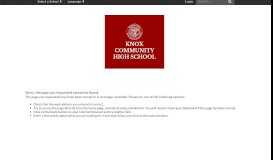 
							         Scholarship Info - Guidance - Knox Community School Corporation								  
							    