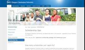 
							         Scholarship tips | GCU								  
							    