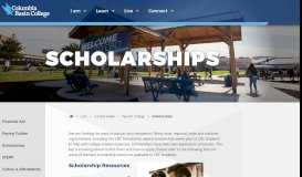 
							         Scholarships : Columbia Basin College								  
							    