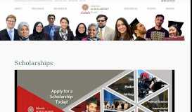 
							         Scholarships - Islamic Scholarship Fund								  
							    