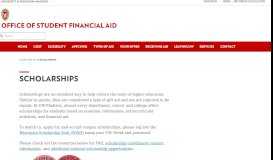 
							         Scholarships – Office of Student Financial Aid – UW–Madison								  
							    