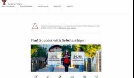 
							         Scholarships | Scholarships | TTU								  
							    