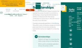 
							         Scholarships | Shoreline Community College								  
							    