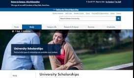 
							         Scholarships - Ulster University								  
							    