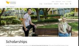 
							         Scholarships - University of Southern Queensland - USQ								  
							    