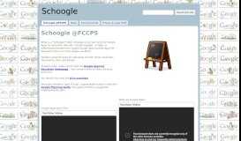 
							         Schoogle - Google Sites								  
							    