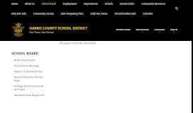 
							         School Board / Board Meetings 18-19 - Harris County School District								  
							    