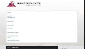 
							         School Board - Cripple Creek-Victor RE-1: Home Page								  
							    