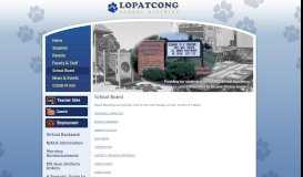 
							         School Board | Lopatcong School District								  
							    