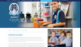 
							         School Board | Our Lady Help of Christians School, Earlville								  
							    