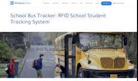 
							         School Bus GPS Fleet Tracking System & RFID Student Monitoring								  
							    