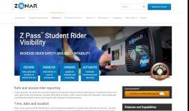 
							         School Bus Rider Safety & Visibility with Z Pass | Zonar Systems								  
							    