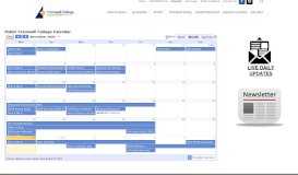 
							         School calendar - Calendar – Cromwell College								  
							    