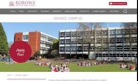 
							         School Campus - Korowa Anglican Girls' School								  
							    