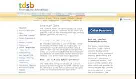 
							         School Cash Online - TDSB								  
							    