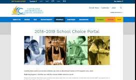 
							         School Choice / 2018-19 Choice Page								  
							    