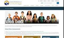 
							         School Choice - Florida Department Of Education								  
							    