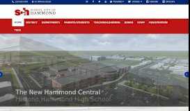 
							         School City of Hammond: Home								  
							    