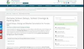 
							         School Closings - School Delays And Closing								  
							    