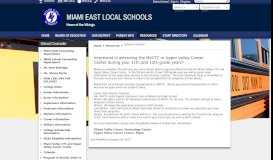 
							         School Counselor / Miami Valley CTC and Upper Valley Career Center								  
							    