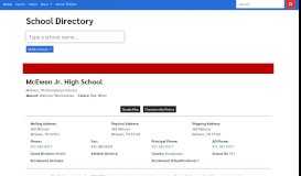 
							         School Directory | TMSAA - TSSAA Portal								  
							    